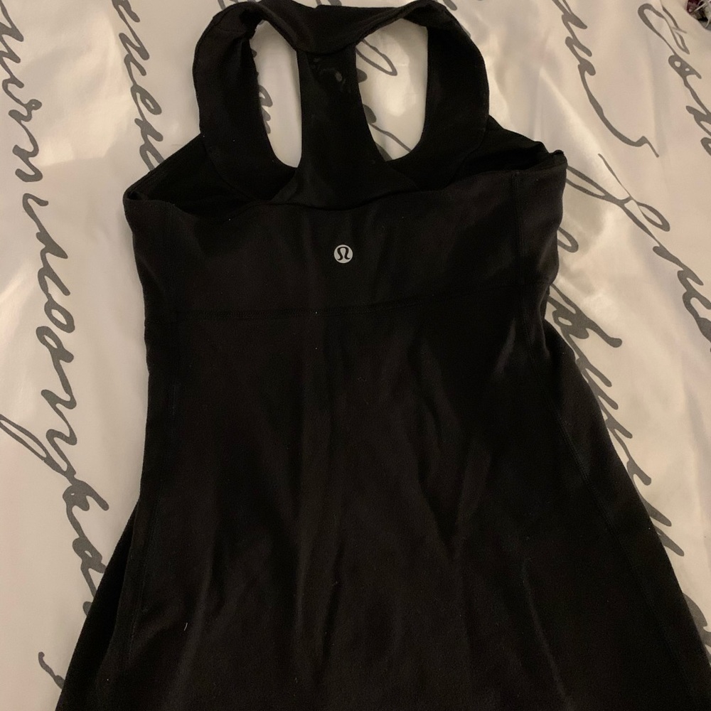 Lululemon shirt with built in sports bra